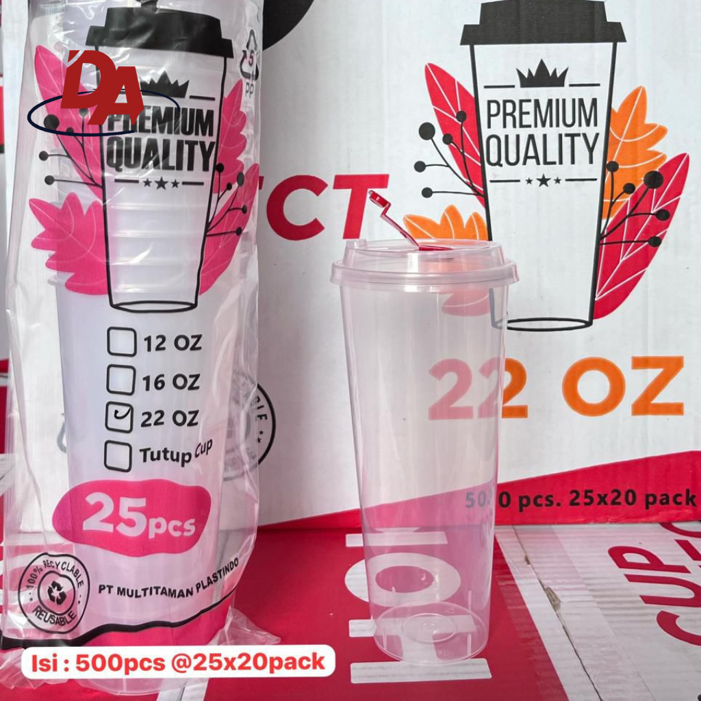 GELAS INJECT 22OZ - CUP INJECT 22OZ HOK