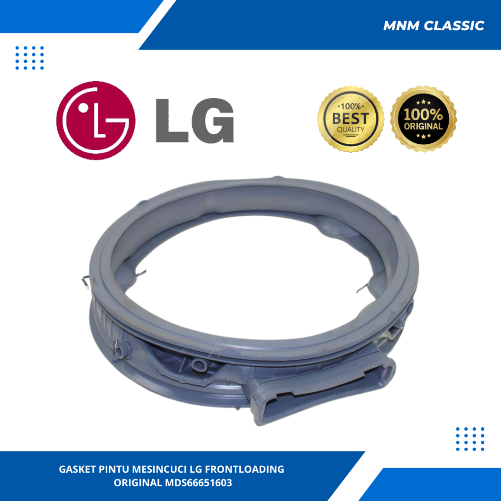 GASKET PINTU MESINCUCI LG FRONTLOADING FV1450H1B ORIGINAL MDS66651603