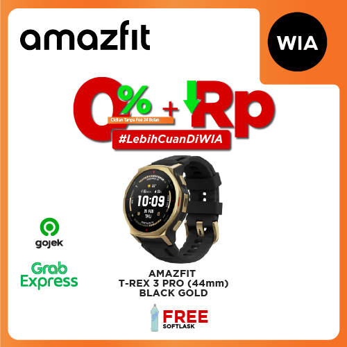 WIA Amazfit T-Rex 3 Pro GPS Sportwatch Jam Tangan Olahraga Original Garansi Resmi