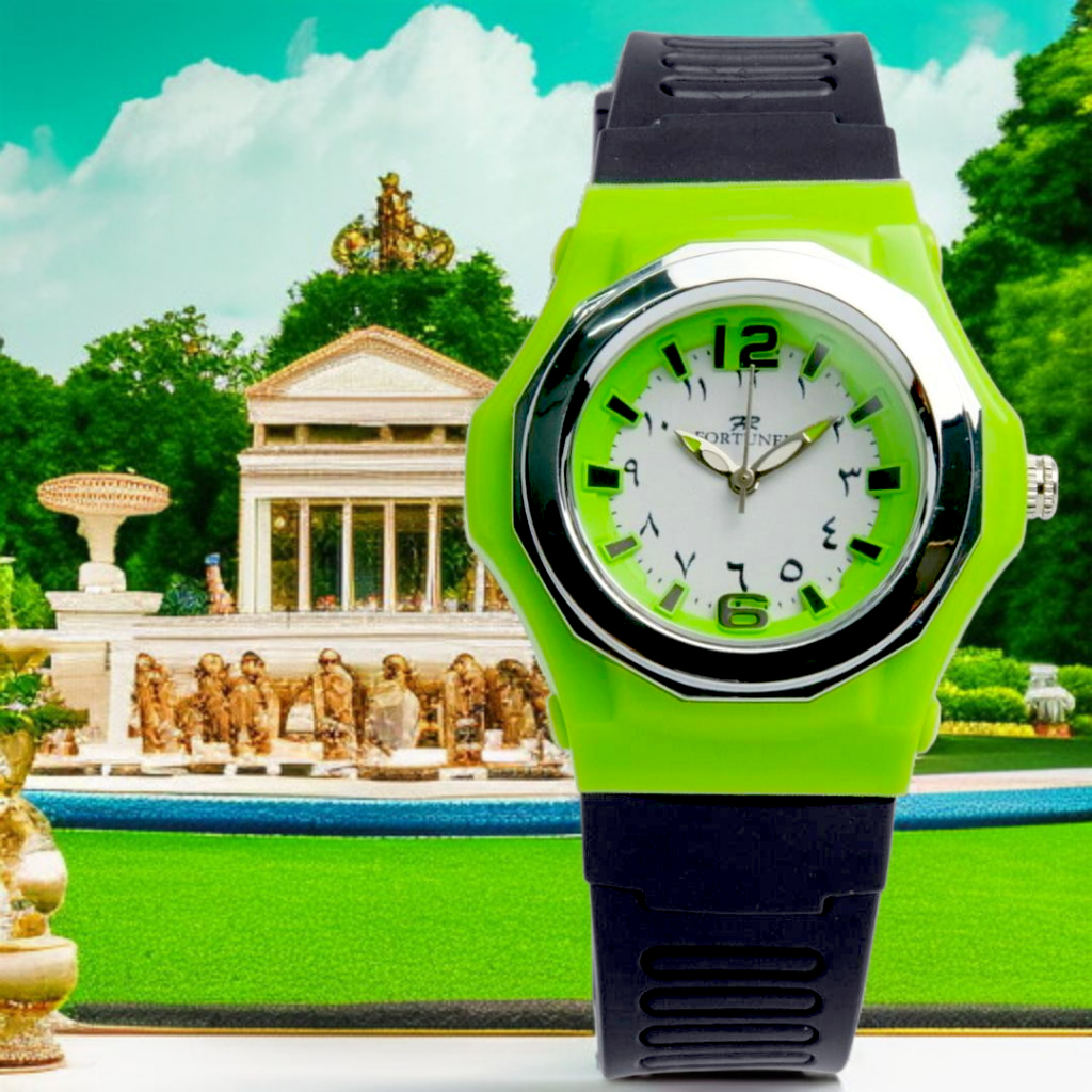 Jam Tangan Anak Analog Angka Arab Unisex Cowok Cewek Waterproof 5ATM Strap Silicon Lentur Quartz Jap