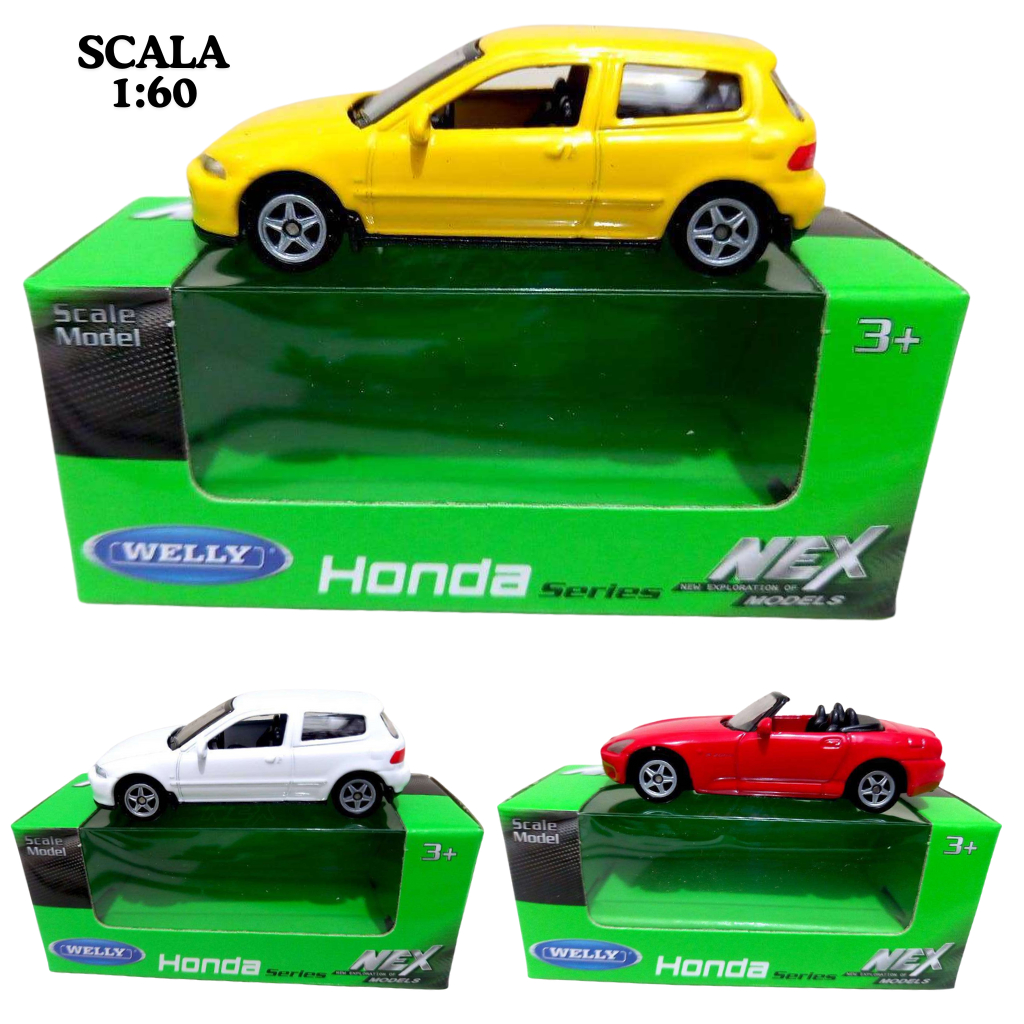 Diecast Nex Welly Honda Series Civig Eg Honda S 2000