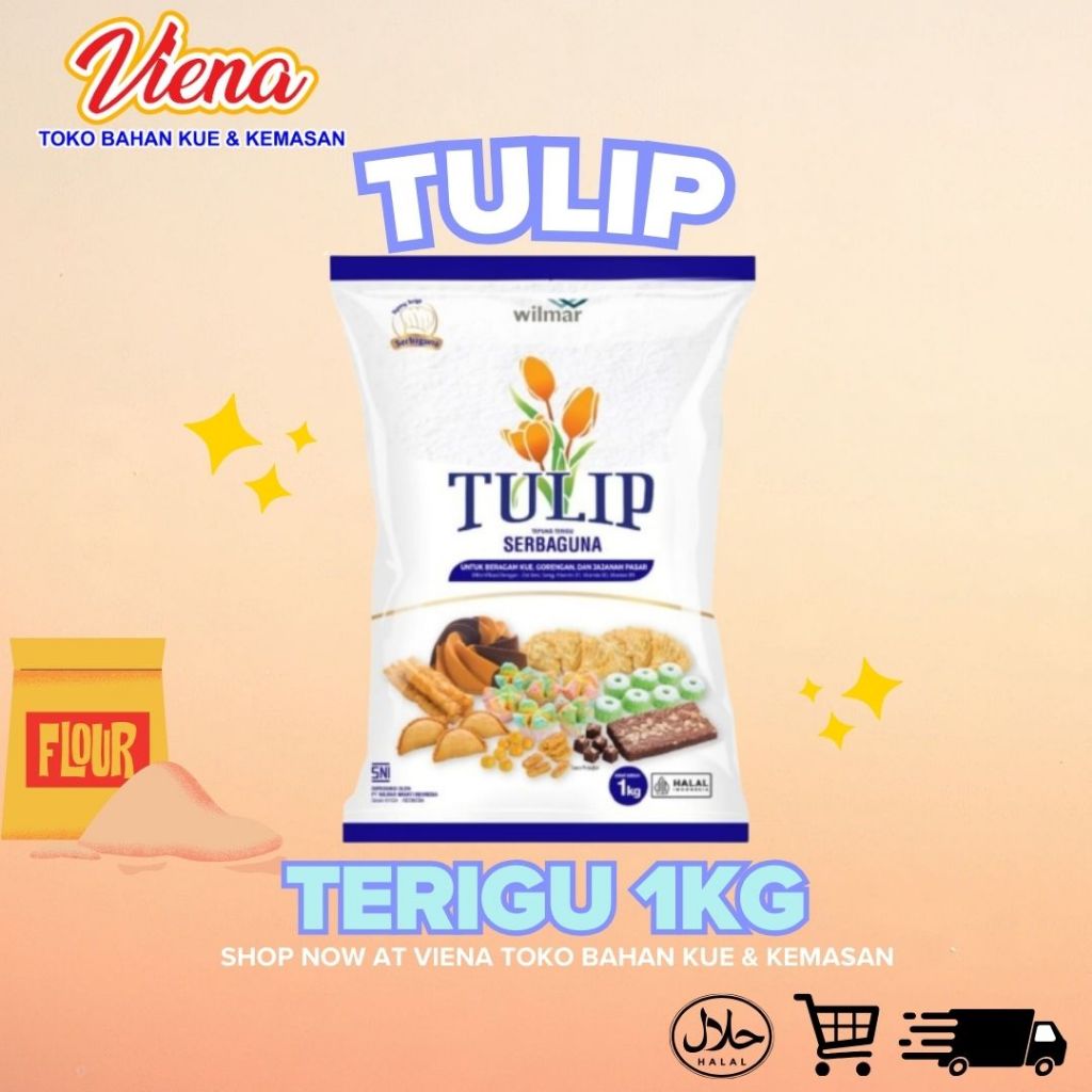 Tulip Tepung Terigu 1kg / TULIP TERIGU 1KG