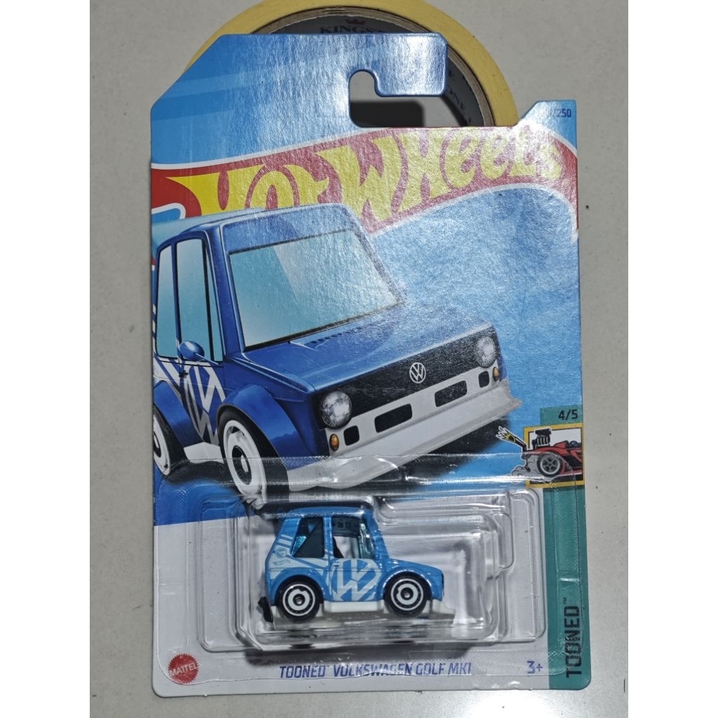 hot wheels tooned vw golf mk1
