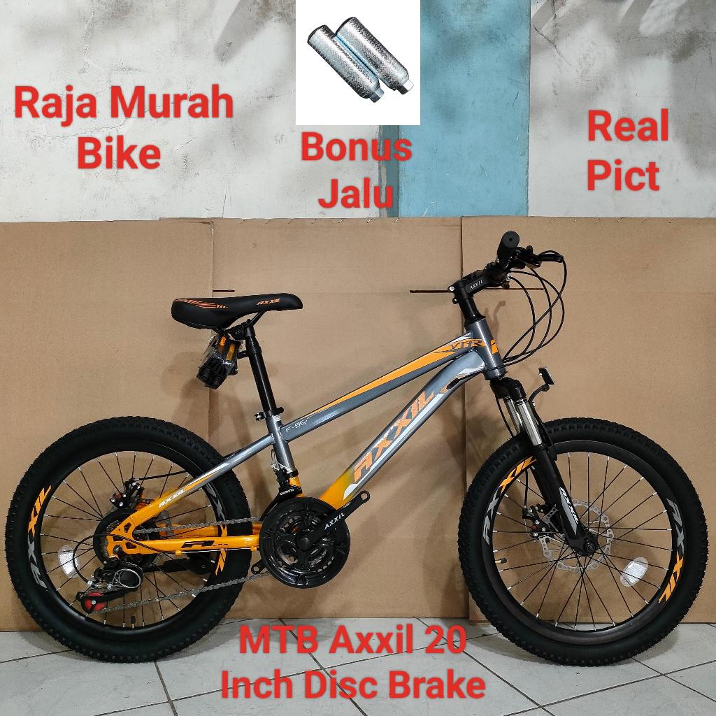 sepeda gunung mtb 20 Inch axxil dis brake sepeda gunung axxil 20 Inch