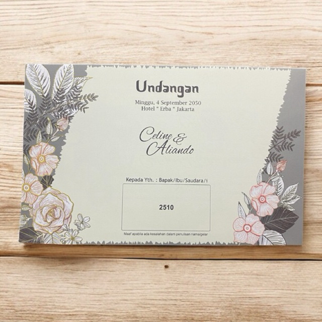 blangko undangan Erba kosongan kode 2510 (Free katalog 2025)