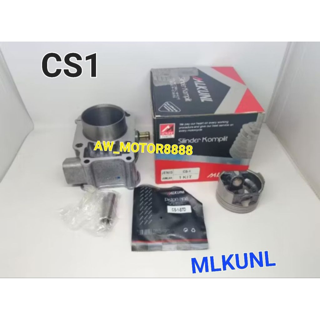 BLOCK BLOK KOMPLIT CS1 / CS 1 ONE CYLINDER SILINDER BLOCK BLOK SEHER KOMPLIT SET (MLKUNL)