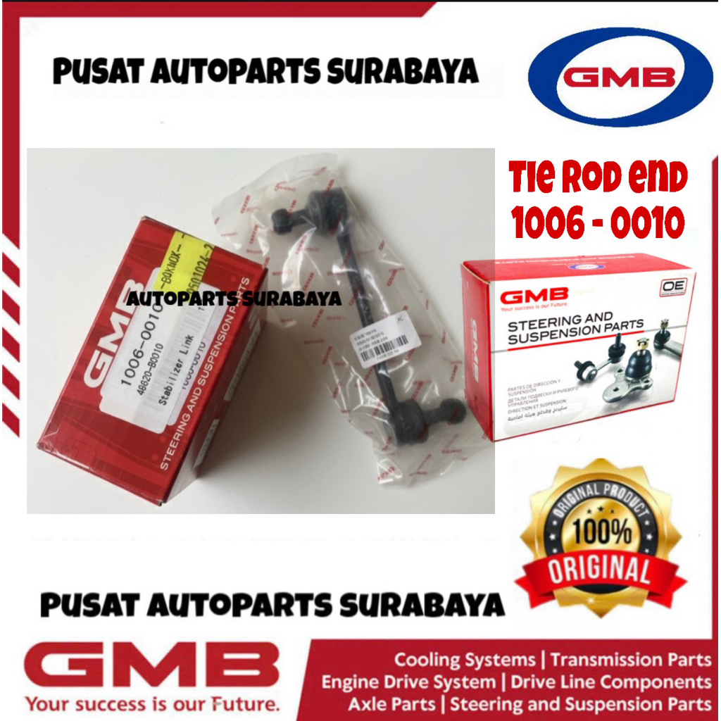 LINK STABIL / STABILIZER LINK DEPAN GMB JAPAN ORIGINAL 1006-0010 TOYOTA AVANZA / XENIA 2004-2014