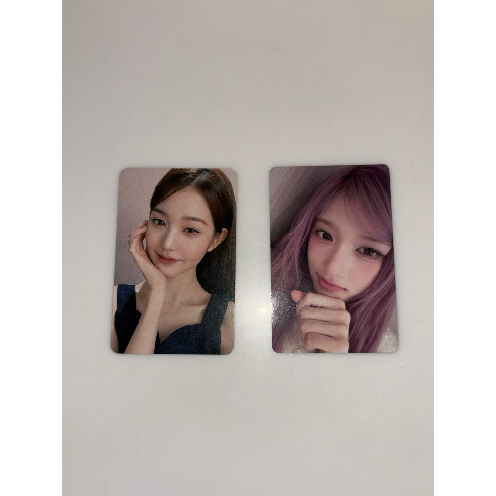 PHOTOCARD OFFICIAL LEESEO WONYOUNG HAPA KRISTIN