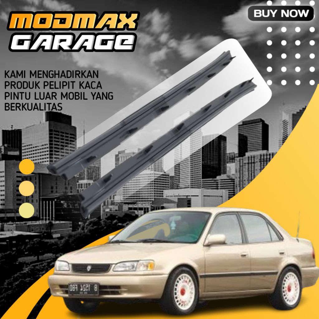 Pelipit Kaca Pintu Dalam Toyota ALL NEW COROLLA 1996-2001