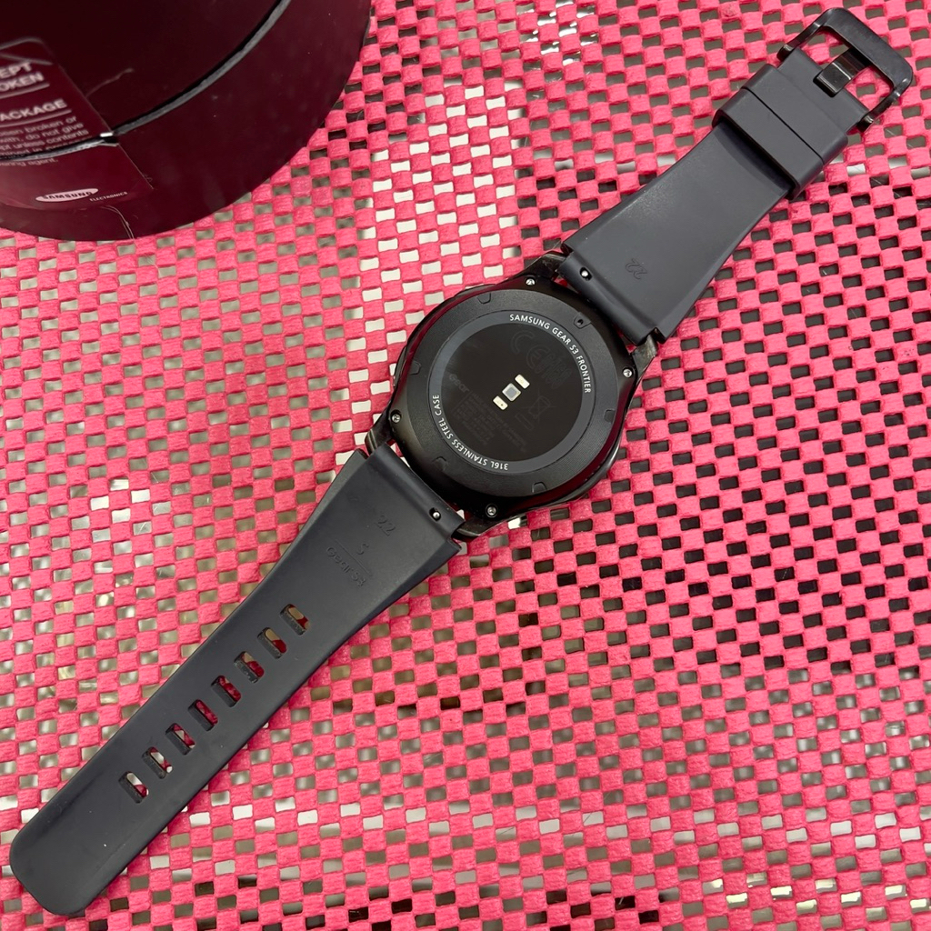 smart watch samsung gear s3 frontier sein fullset original