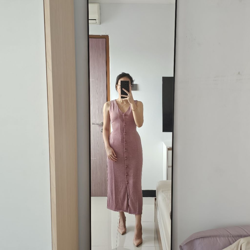 Preloved Evertops Bea Dress Maroon