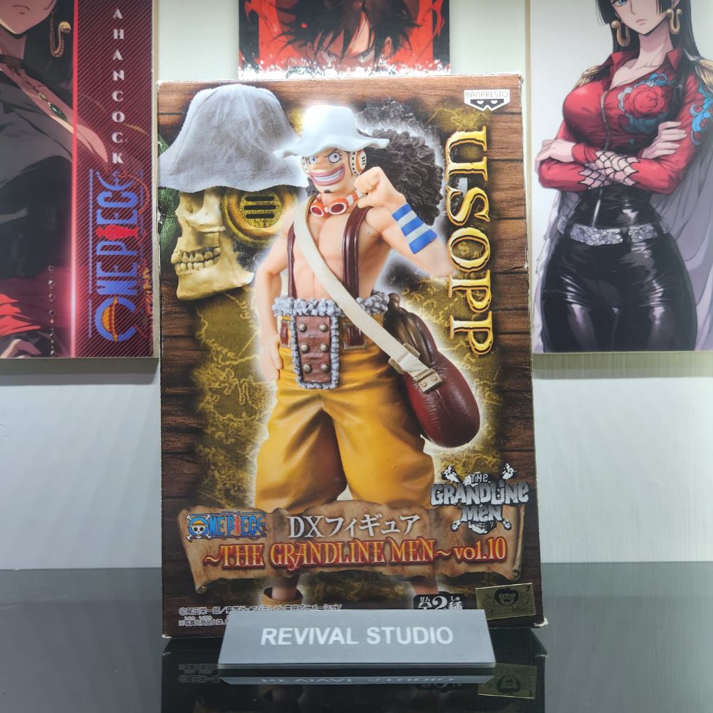 Banpresto Action Figure One Piece Usopp The Grandline Men Vol. 10