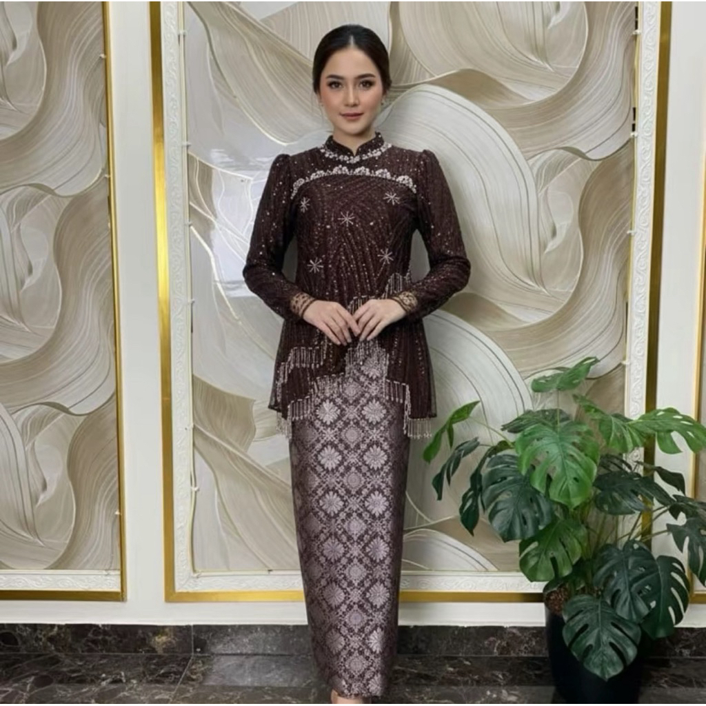 Purnama Olshop / Kebaya Rumbai Terbaru / Kebaya Modern / Kebaya Wisuda / Kebaya Lamaran
