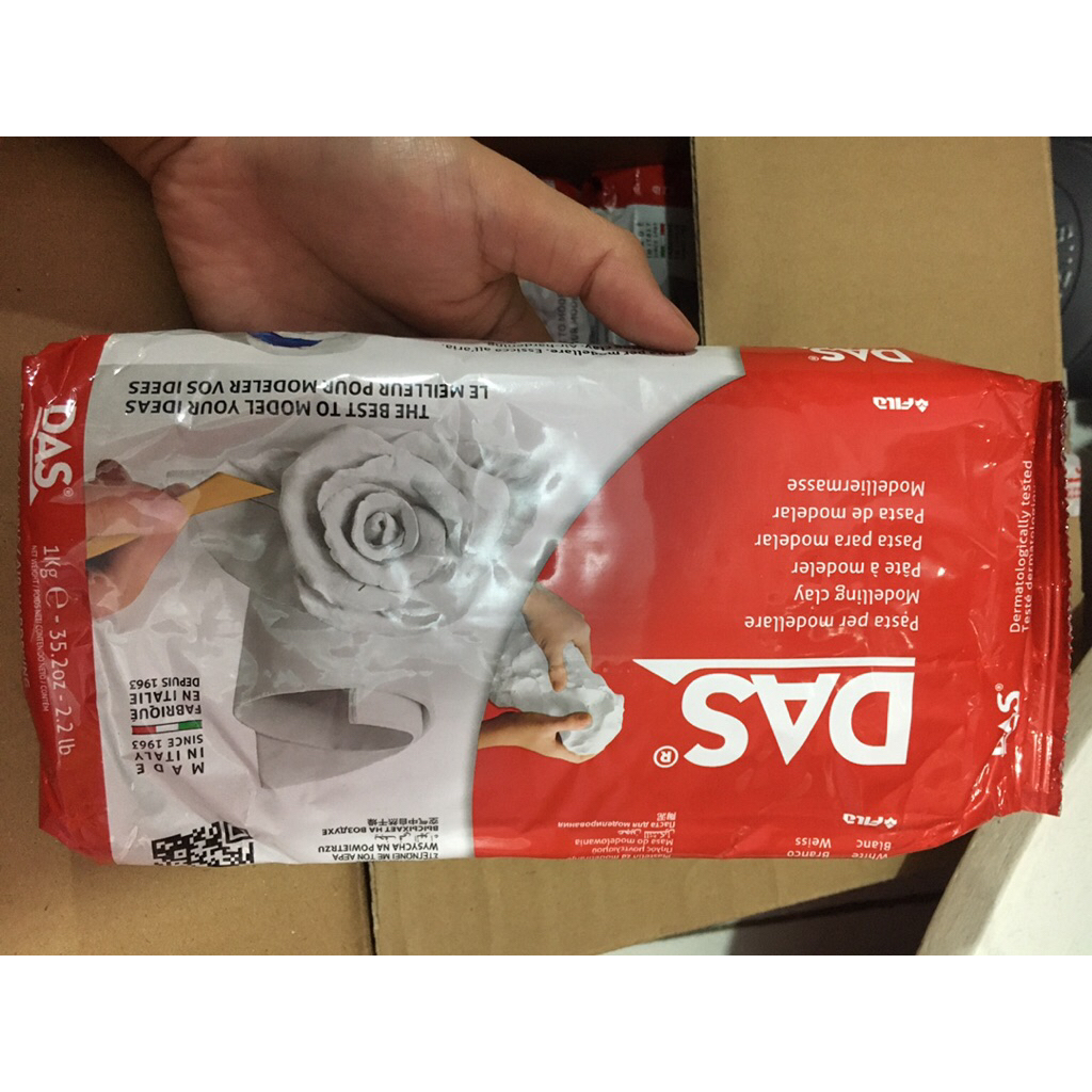Air Dry Clay DAS - 1kg White
