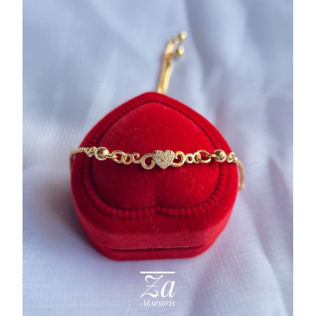 Gelang Serut Xuping Gold Lapis Emas Anak-anak/Dewasa