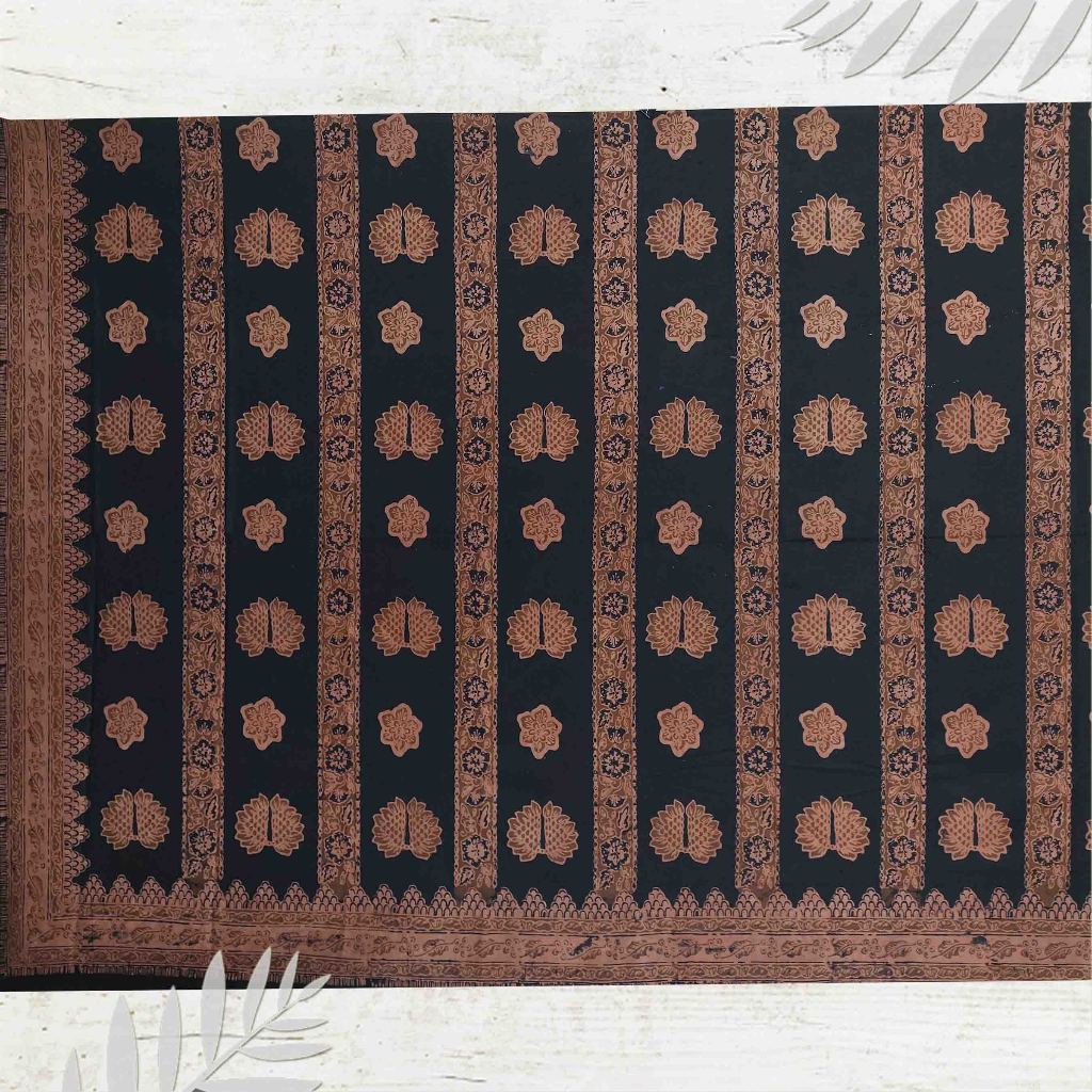 Batik dasar katun halus jambi duren pecah hijau Katun Asli | dasar bahan baju (Panjang.2m Lebar.105c