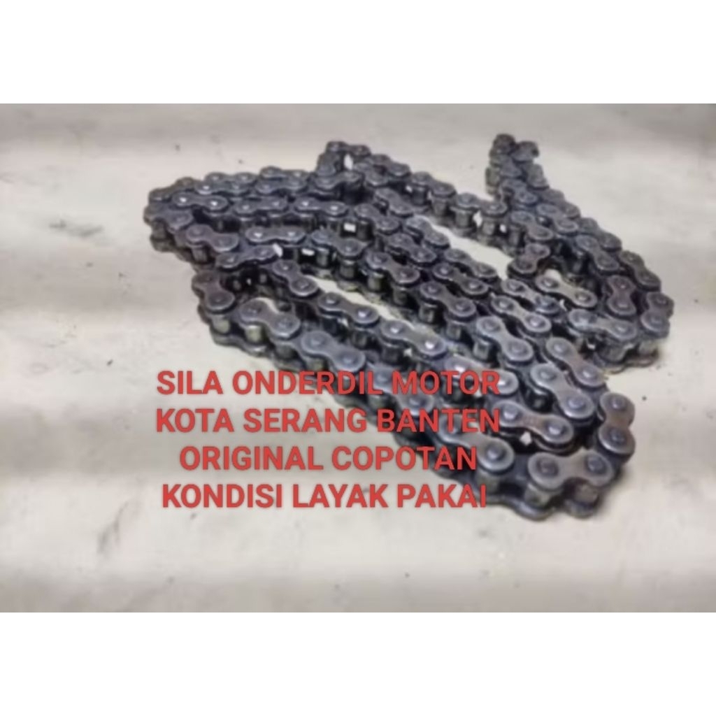 Rantai Motor Revo Absolute PNP Rante Revo Fit Original Copotan Normal Kondisi Layak Pakai
