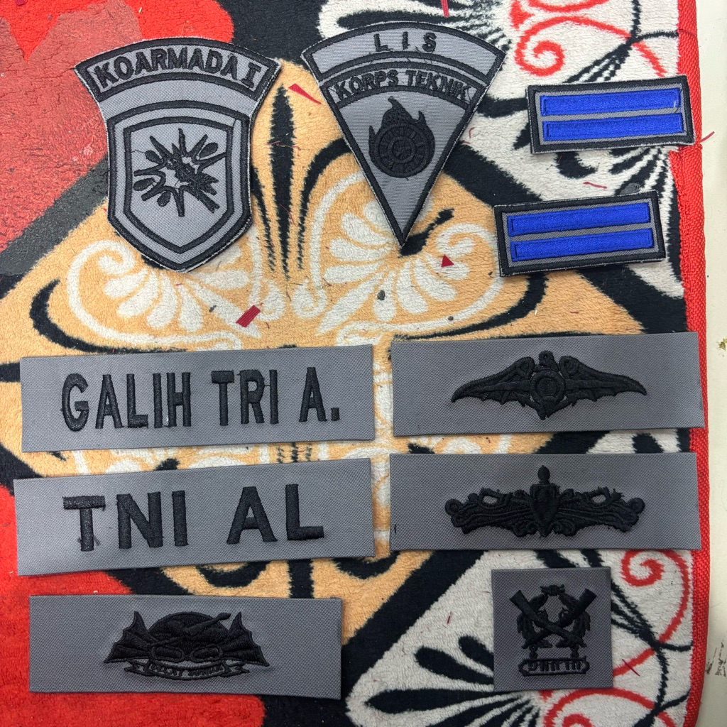 Atribut PDL TNI AL Custom