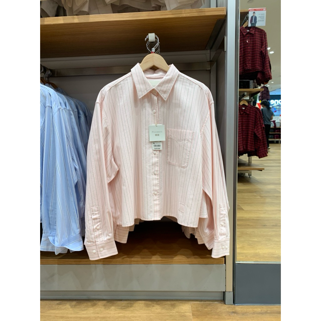 Kemeja Oxford Boxy / Jw Anderson x UNIQLO