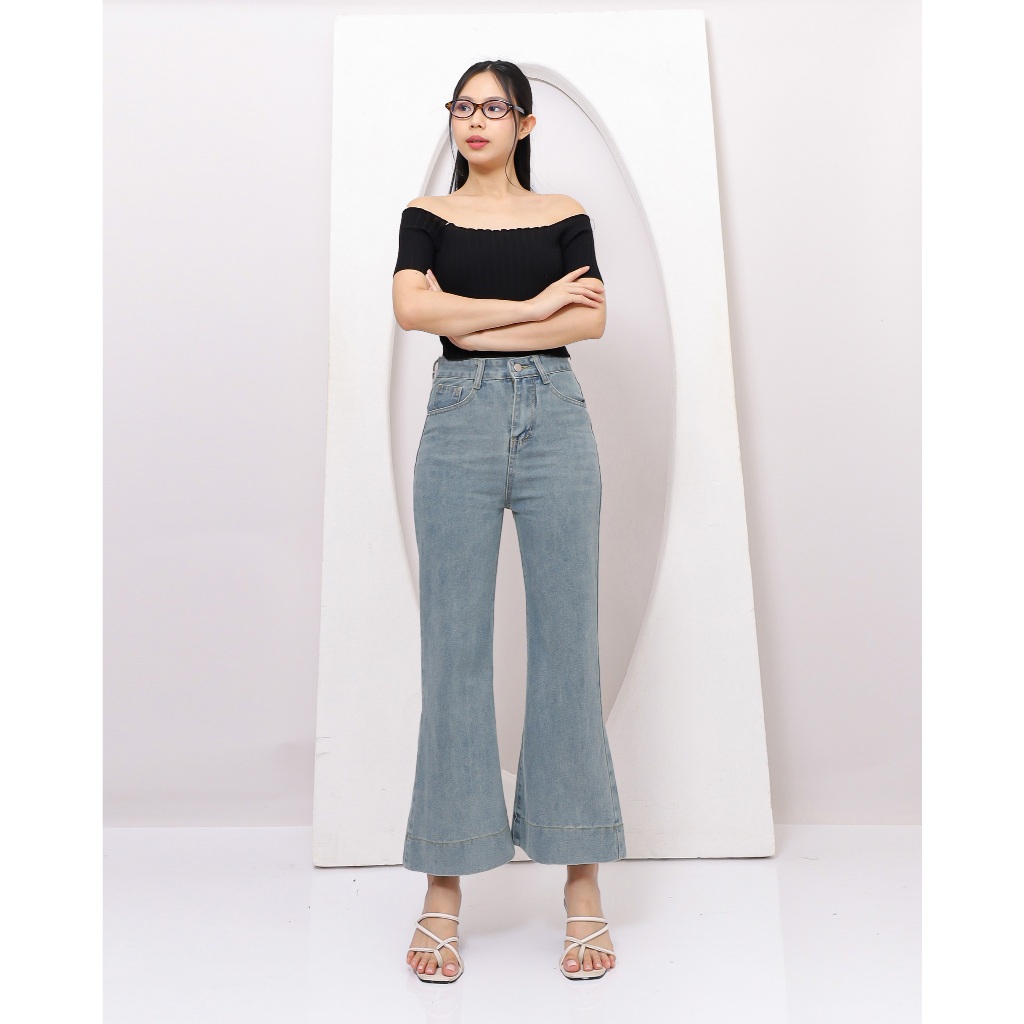BLUEPANSY.ID - E02 JEANS | Loose Jeans Celana Loose Jeans Wanita | Loose Jeans Wanita Highwaist | Ce