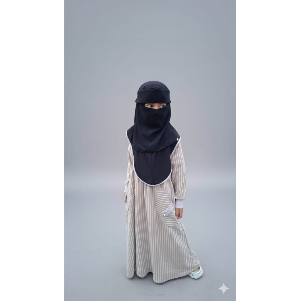 cadar poni ciffon anak/cadar anak viral