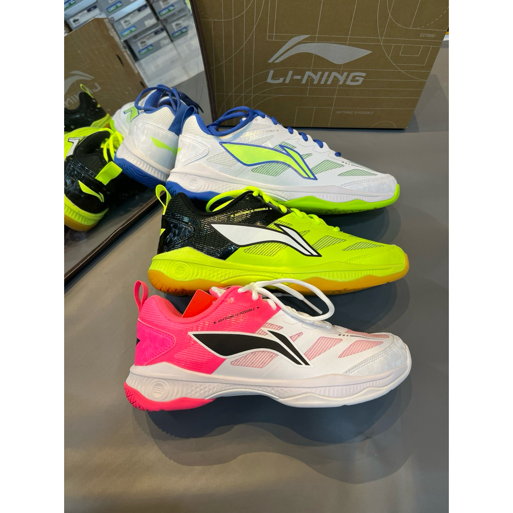 Lining GLADIATOR II (AYTV017) PROFESIONAL BADMINTON SHOES-Sepatu Badminton Lining Ranger Gladiator O