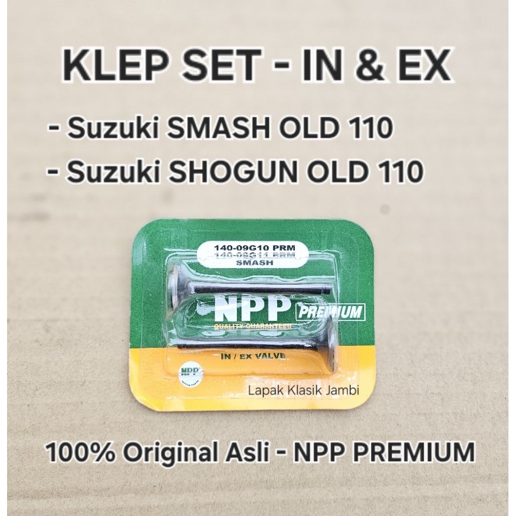 Payung Klep Set NPP Premium Suzuki SMASH OLD 110 SHOGUN 110 Original NPP