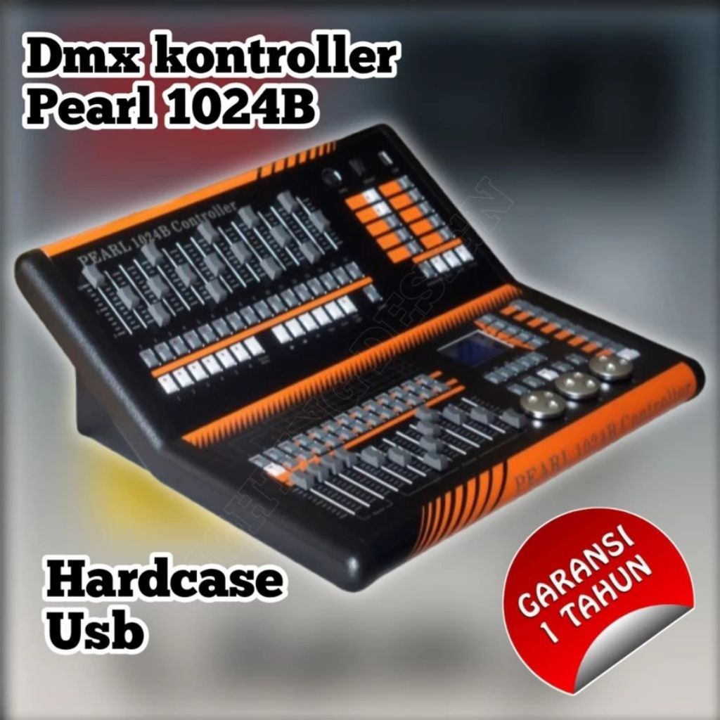 DMX MIXER CONTROLERR 1024B Mixer Lampu Panggung plus hardcase