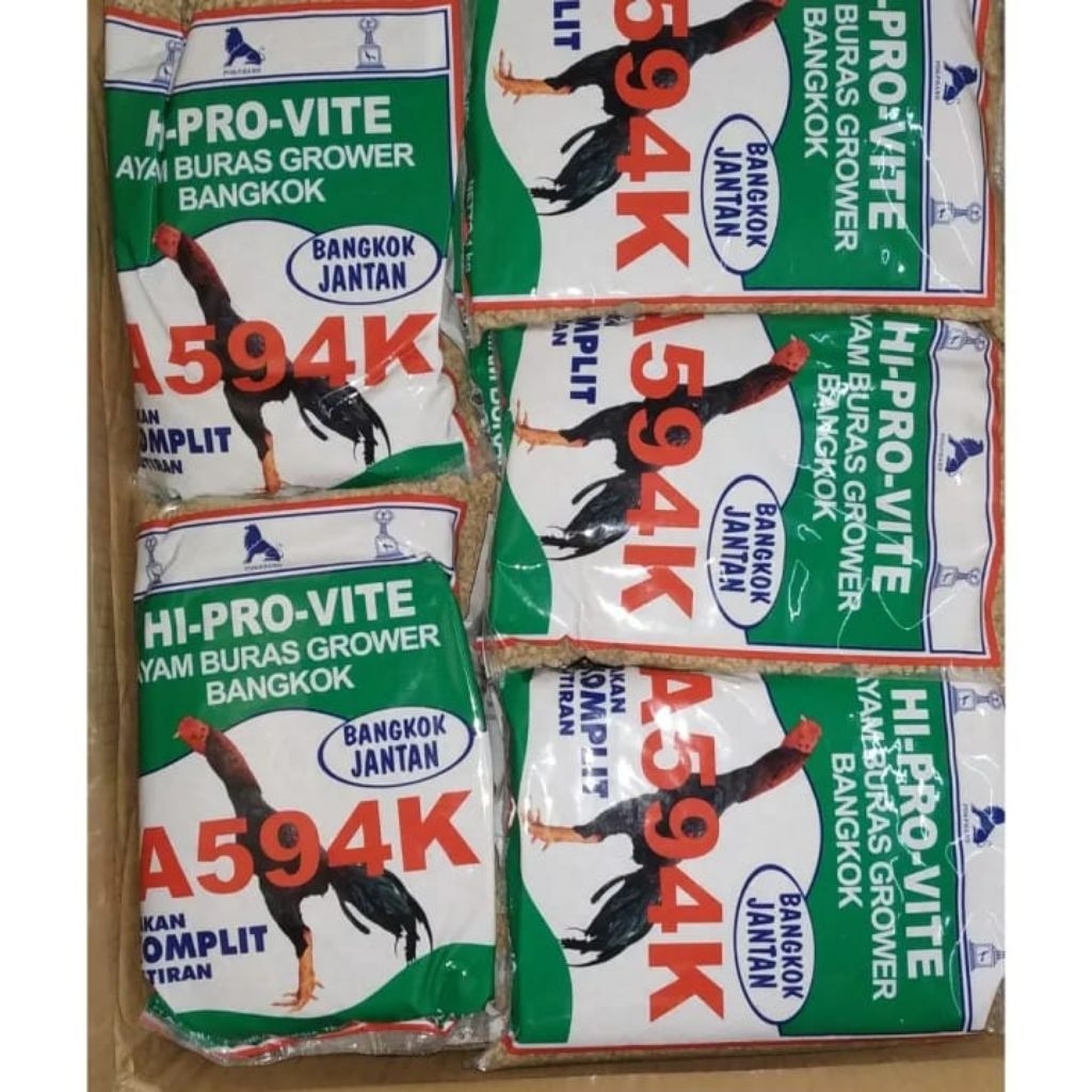 Pakan ternak Ayam Bangkok jantan