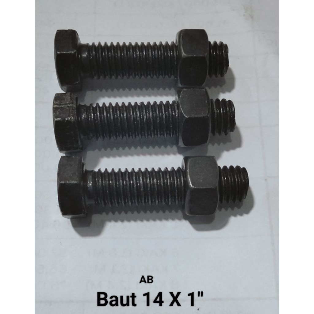baut 14 X 1" + mur
