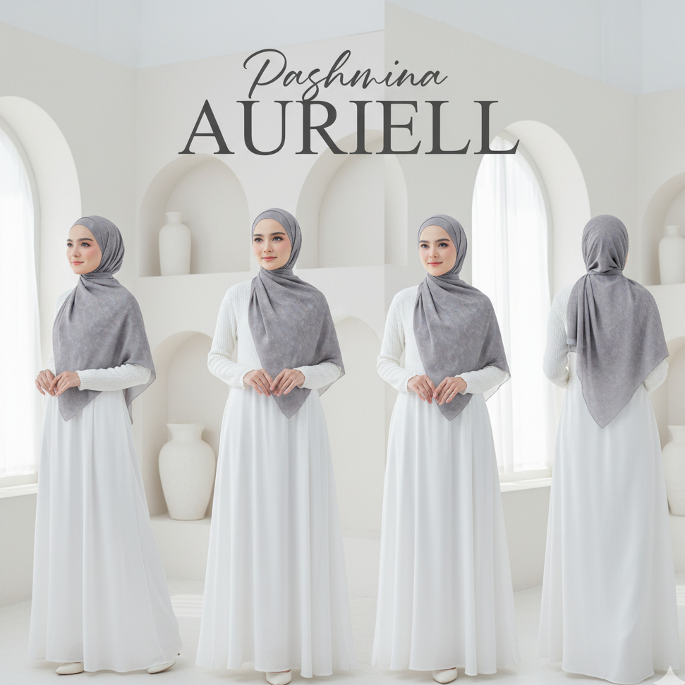 Hijab Jilbab Pashmina Printing Sublime Ceruty babydoll Motif