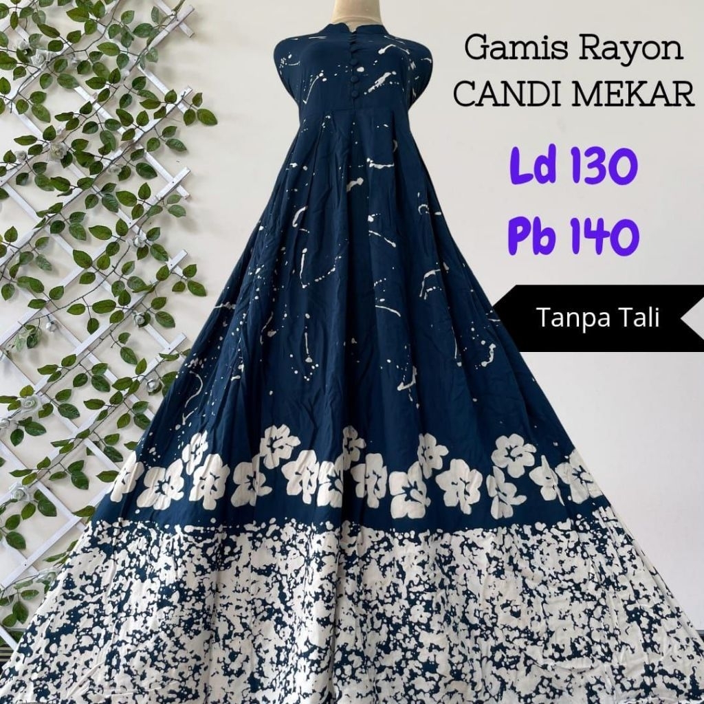 GAMIS RAYON JUMBO // GAMIS RAYON CANDI MEKAR JUMBO //GAMIS JUMBO//GAMIS LD.130//GAMIS TWILL