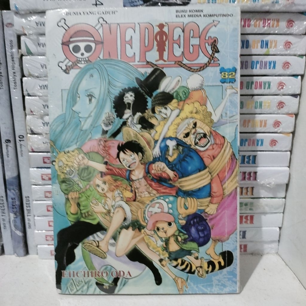 komik one piece vol 82 segel