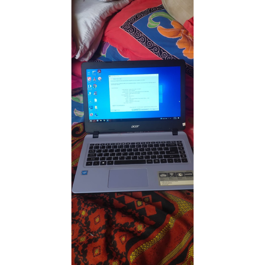 LAPTOP ACER ASPIRE 3 A1314-33 SECOND SESUAI KONDISI NORMAL SEMUA