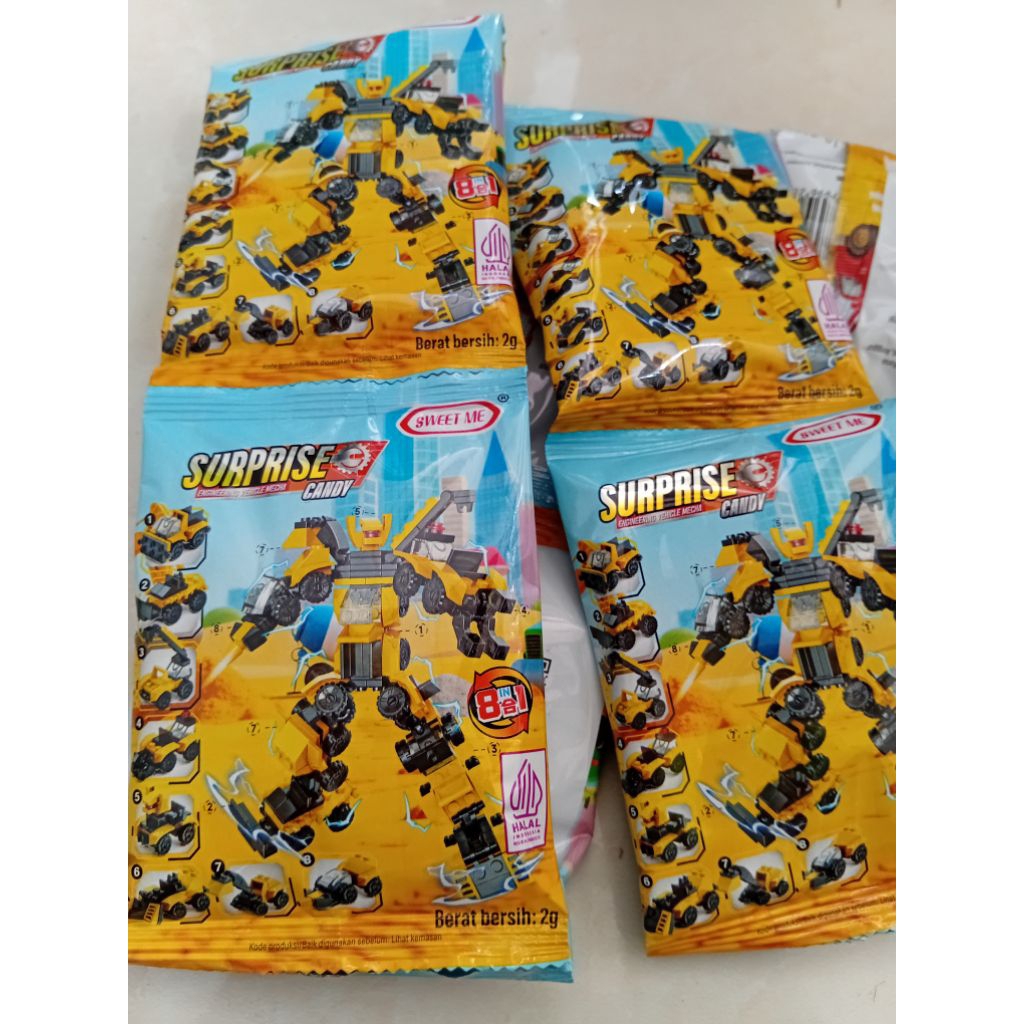 Surprise candy isi 10 pcs Sweet me Halal