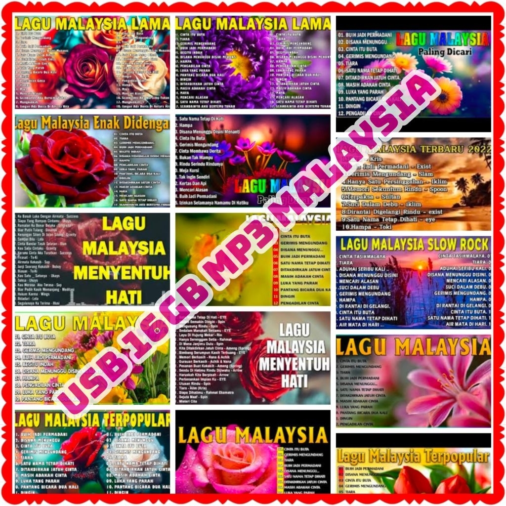 MP4 MP3-USB ISI LAGU MALAYSIA-USB ISI LAGU UNTUK MOBIL-USB ISI LAGU DAN VIDEO UNTUK MOBIL-USB ISI LA