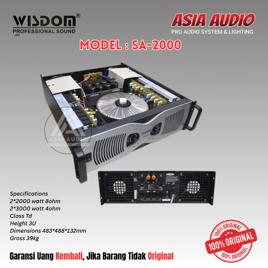 POWER WISDOM SA-2000 ORIGINAL