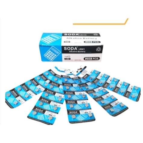 ( 1 LEMBAR ) BATRE KANCING BATERAI BATTERY AG13 SR LR 44 LR44 L1154F GROSIR JAM TANGAN KALKULATOR
