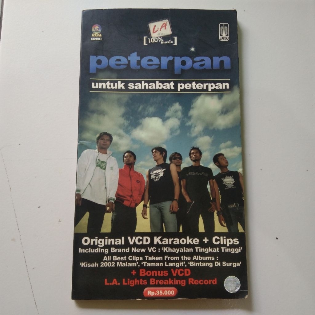 VCD Karaoke Peterpan untuk sahabat Peterpan