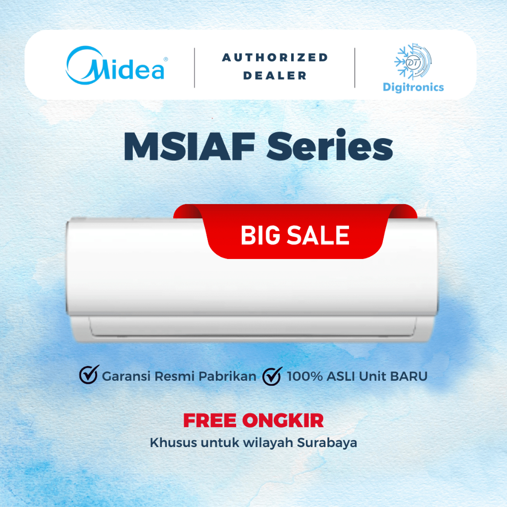 Digitronics AC Midea Inverter - MSIAF Series