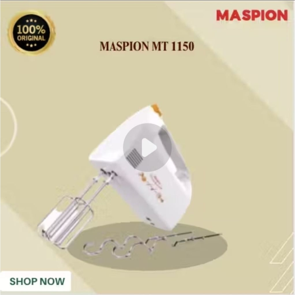 HAND MIXER/MASPION MT 1150/MT-1150/MT1150/MIXER PENGADUK ADONAN/HAND MIXER