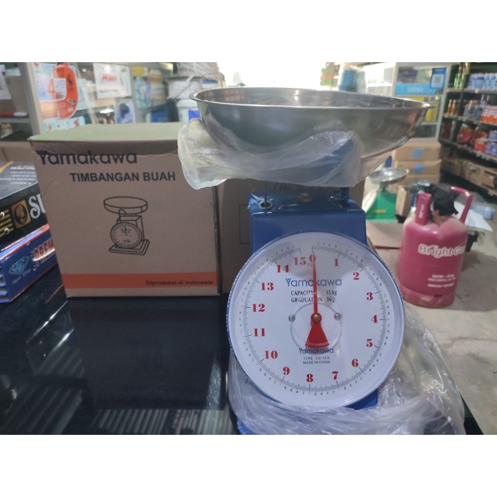 Timbangan buah Yamakawa kapasitas 5 kg, 10 kg, 15 kg dan 20 kg