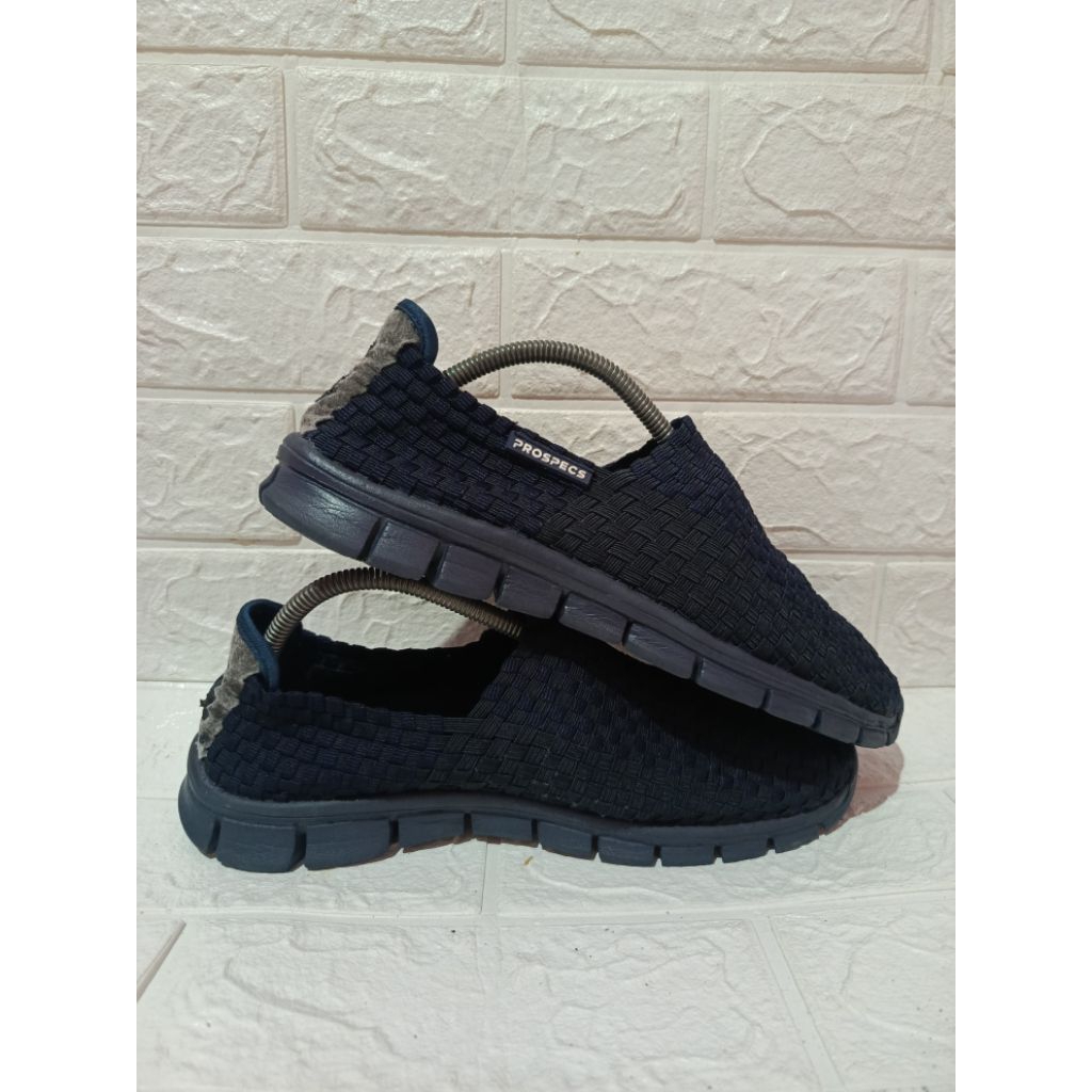 Sepatu Sneakers Prospecs Slip on dark navy size - 42