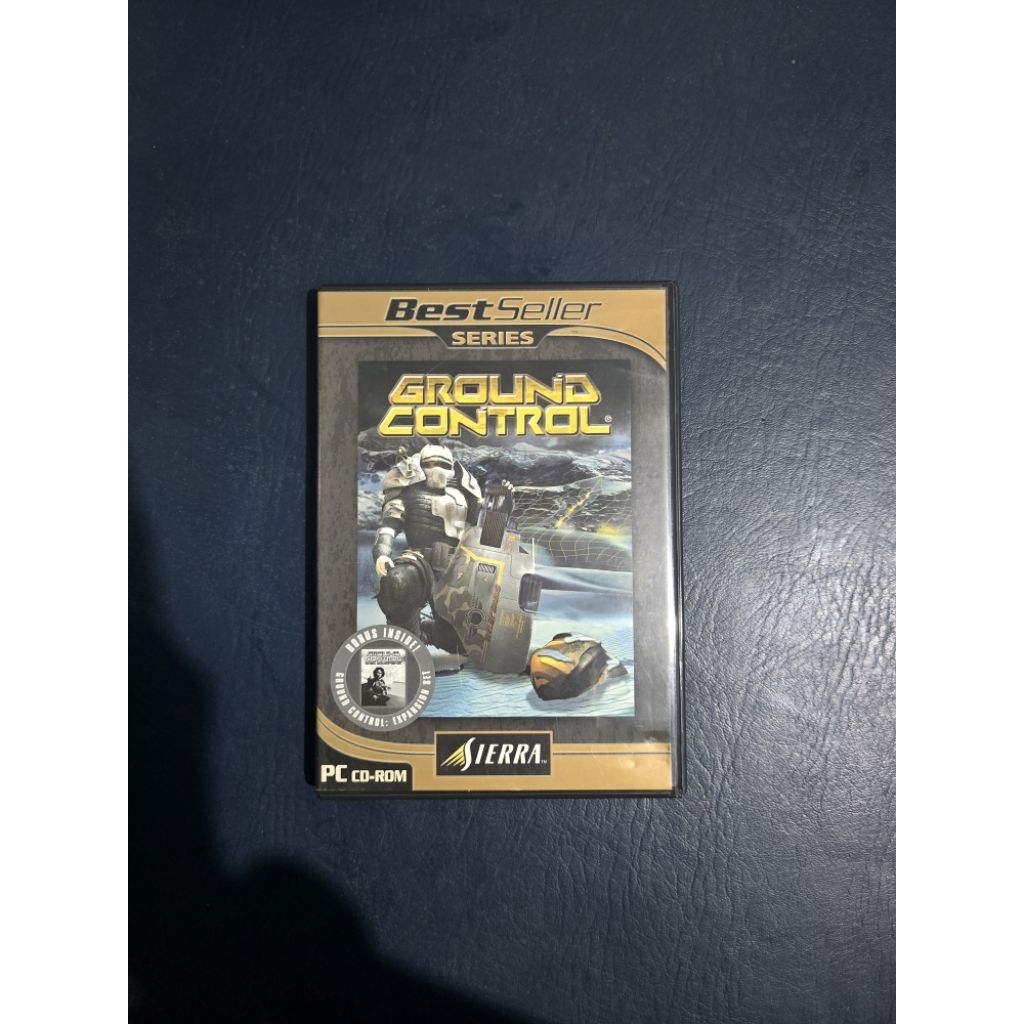 PC Games Ground Control BD Kaset Ori Original Game Computer Komputer