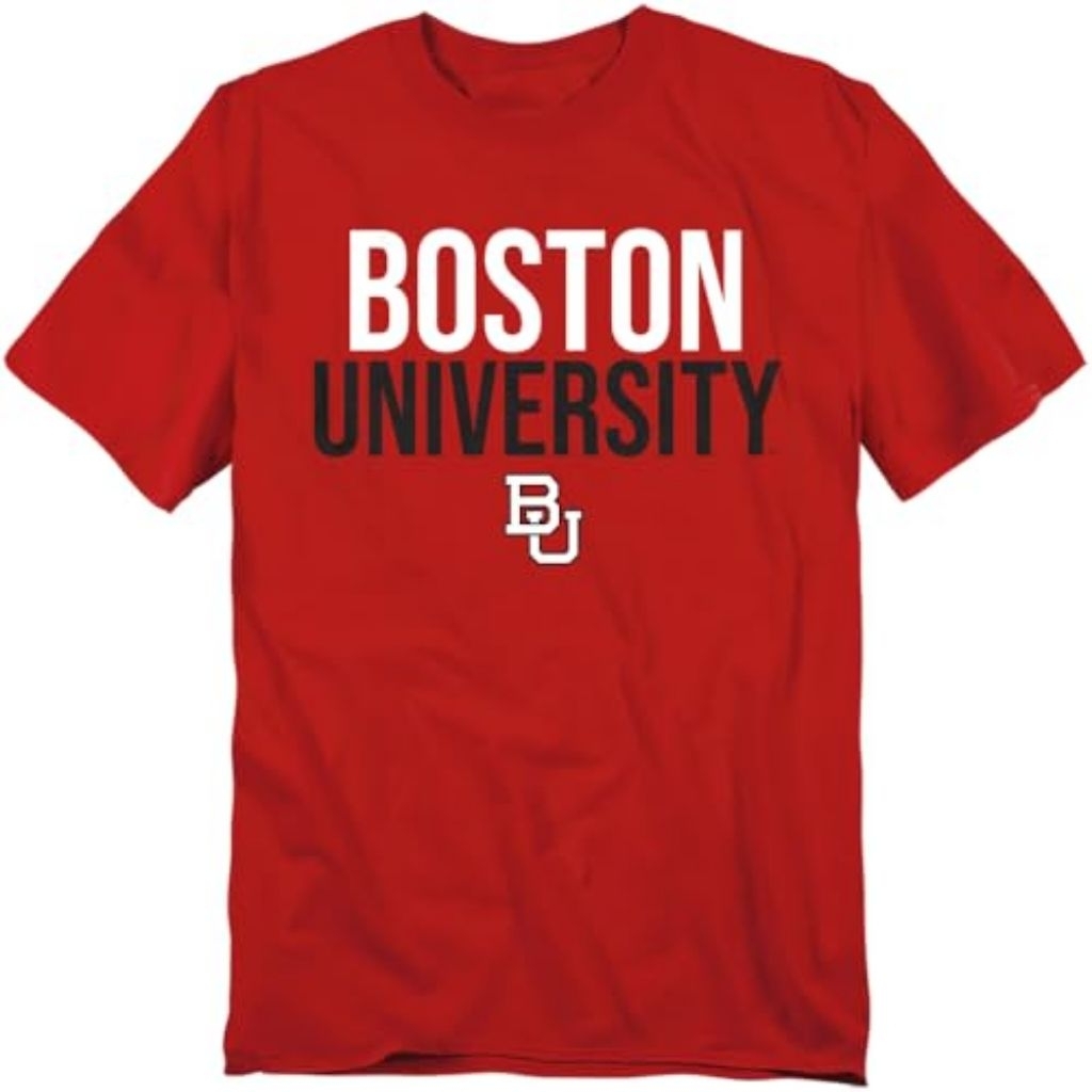 Tshirt - Kaos - Baju - Boston University