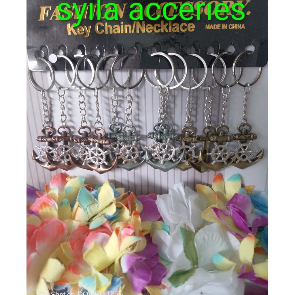 12Pcs gantungan kunci besi /tas jangkar grosir/lusinan