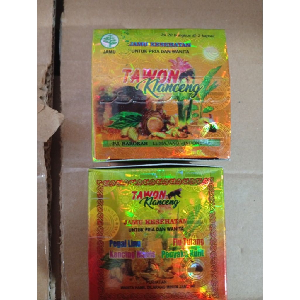 tawon klanceng kapsul original maju sukses