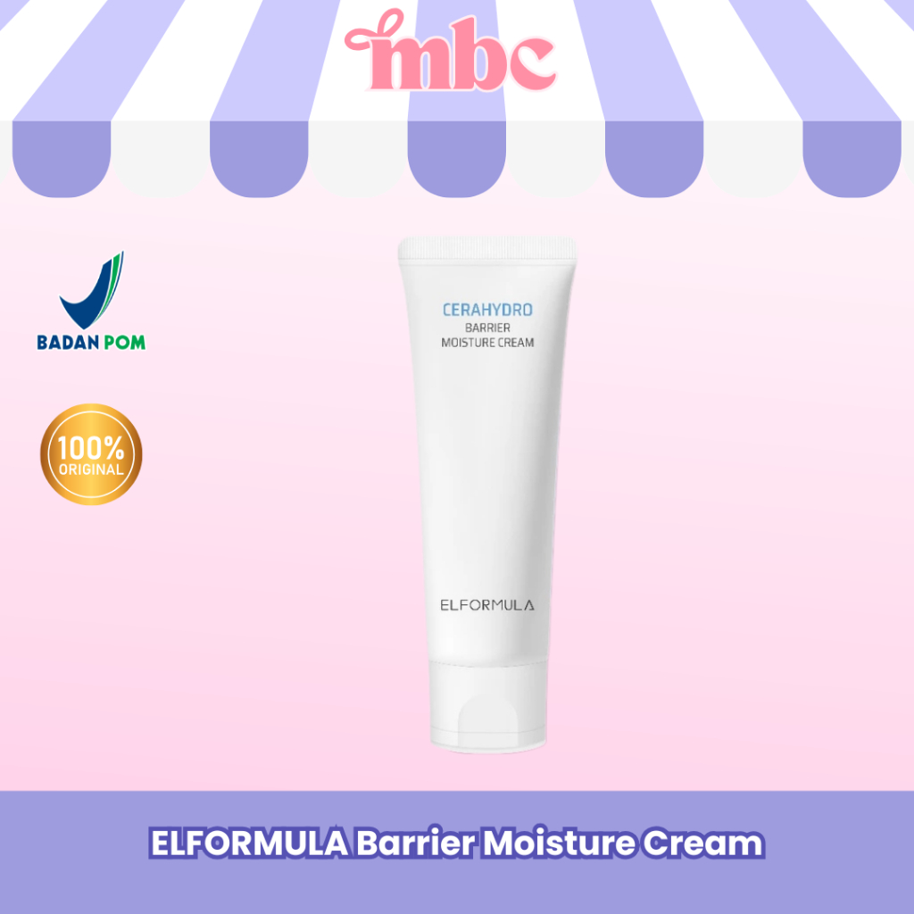 MBC Official - ELFORMULA CeraHydro Barrier Repair Moisture Moisturizer Cream - Pelembab Wajah