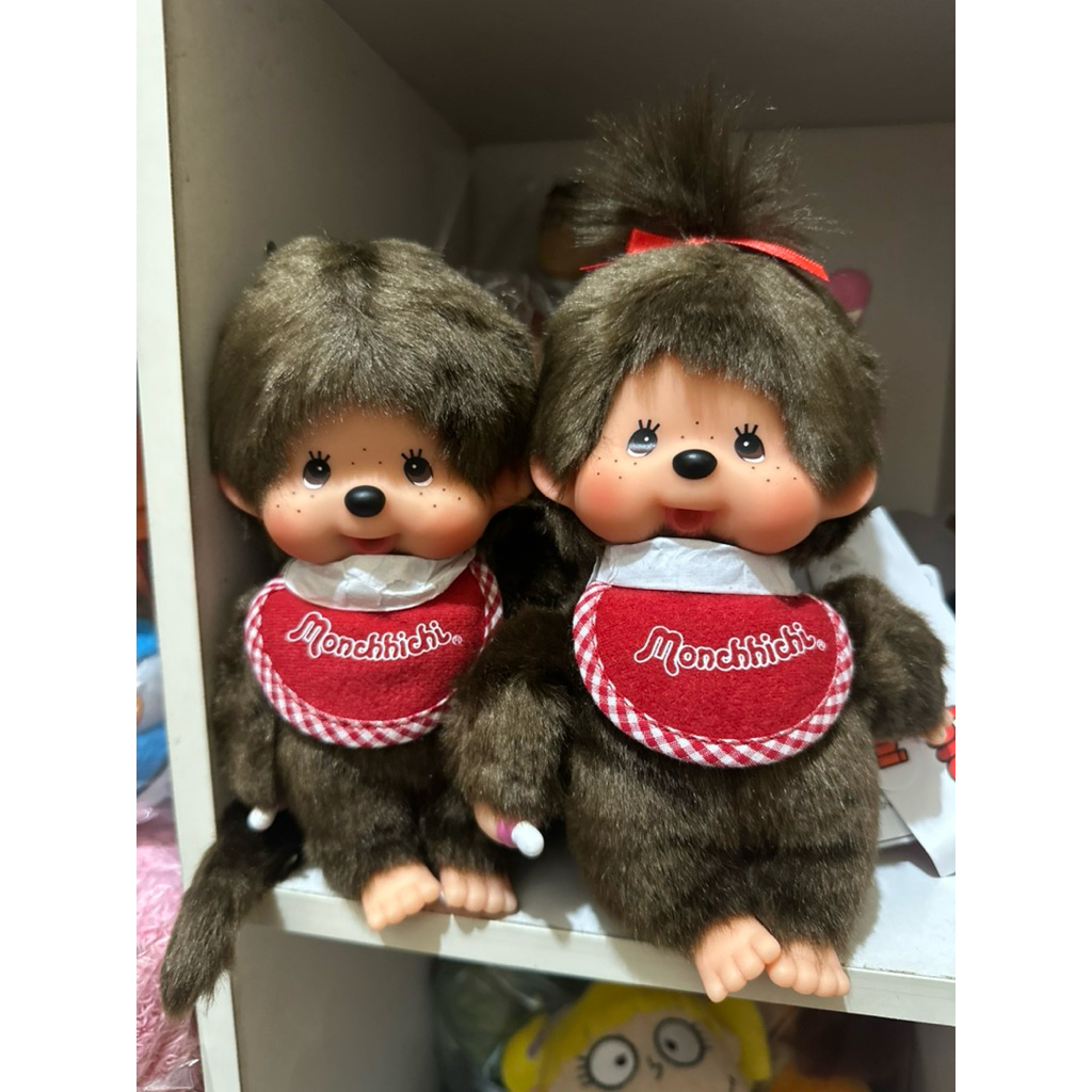 Monchichi Classic Couple Boy and Girl Sekiguchi