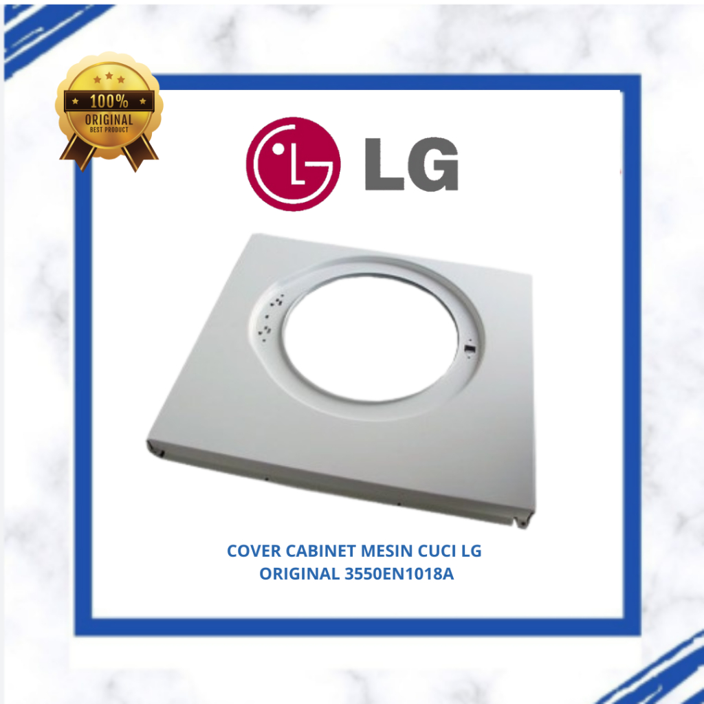 CASING / COVER DEPAN MESIN CUCI LG 3550EN1018A WD-K8065TP ORIGINAL